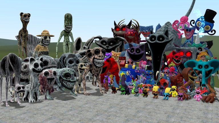 NEW ALL ZONOMALY MONSTERS VS ALL POPPY PLAYTIME CHAPTER 3-1
