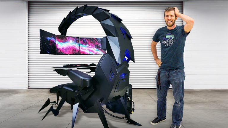 They left this in my driveway - Cluvens Scorpion Gaming