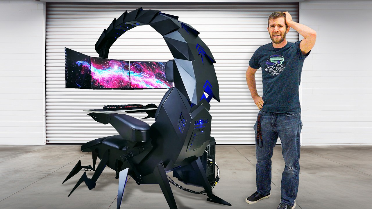 They left this in my driveway - Cluvens Scorpion Gaming