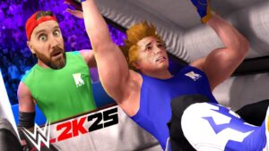 Buried Alive in WWE 2k25! (DadCity v Little Flash Part