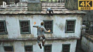 (PS5) Uncharted 4 prison Escape Scene| The most ICONIC Mission