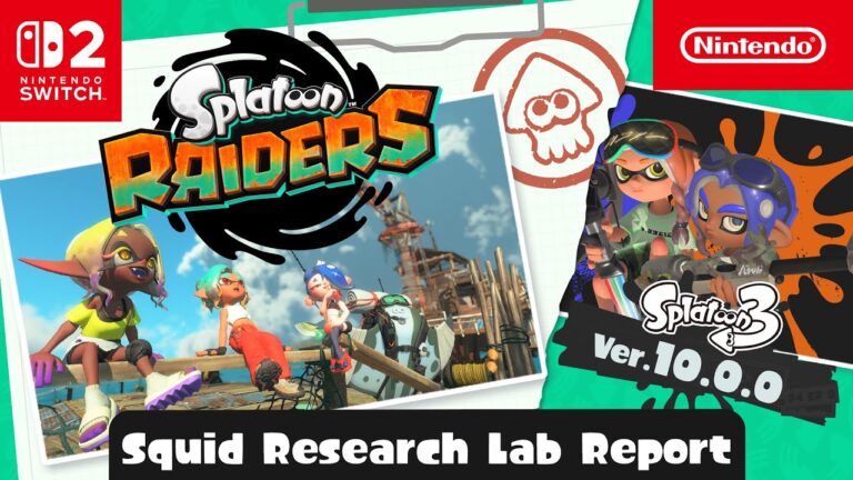 Splatoon Raiders – Announcement Trailer & More – Nintendo Switch