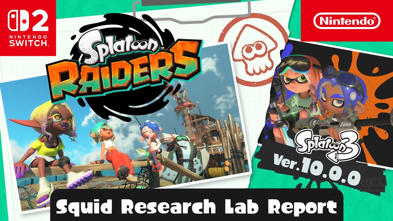 Splatoon Raiders – Announcement Trailer & More – Nintendo Switch
