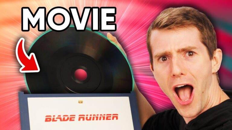 We Bought MOVIES on VINYL RECORDS and They’re AMAZING -