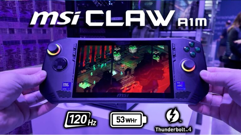 We Went Hands On With The MSI CLAW! Is It