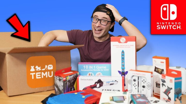 🔥 la CAJA MÁS ÉPICA de ACCESORIOS para NINTENDO SWITCH