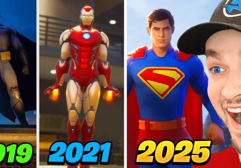 *ALL* Fortnite SUPERHERO Trailers! (Chapter 1 - Chapter 6)
