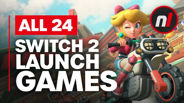 All 24 Games Coming to Nintendo Switch 2 at Launch