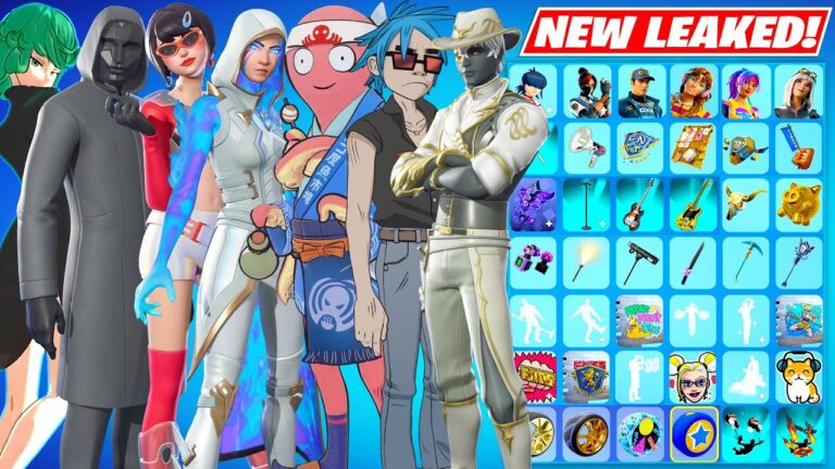 All NEW Fortnite LEAKED Skins & Cosmetics v37.10 (FREE Skin,