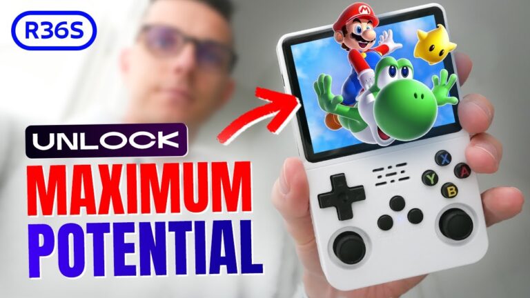 BIG Starter Guide R36S | Handheld R36S Update ArkOS REVIEW