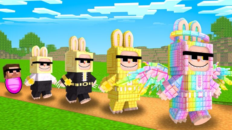 From BIrth to Death as A Labubu Doll in Minecraft..