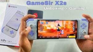 Gamesir X2s mobile gaming controller unboxing and gaming play all