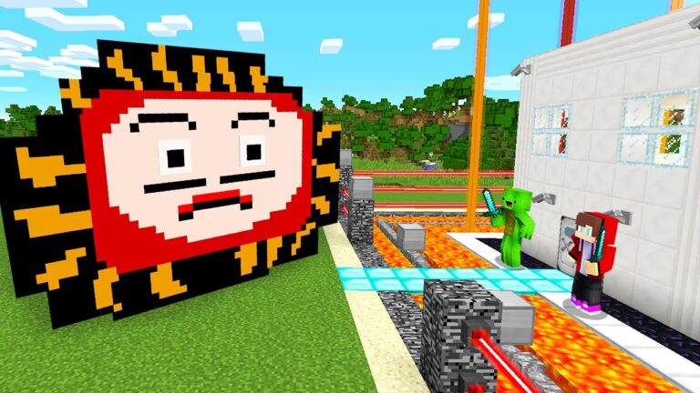 God's Will Daruma vs. Security in Minecraft