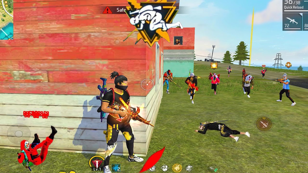 HARD LOBBY 😱 99% Headshot Rate ⚡| Solo Vs Squad