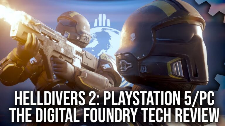 Helldivers 2 - PlayStation 5/PC - The Digital Foundry Tech