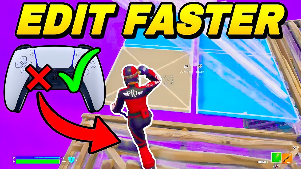 How To EDIT FASTER on CONTROLLER + Remove INPUT DELAY