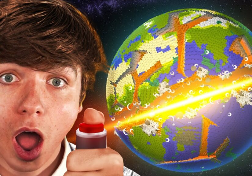 I Destroyed Earth in Minecraft!