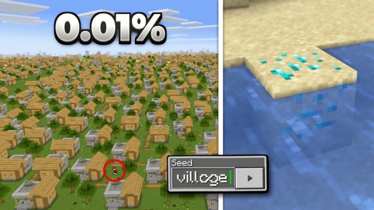 I Found Minecraft’s Rarest Secret Seeds!