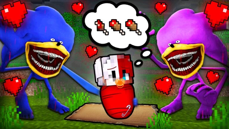I Got Adopted By Shin Sonic Tapes In Minecraft !!!