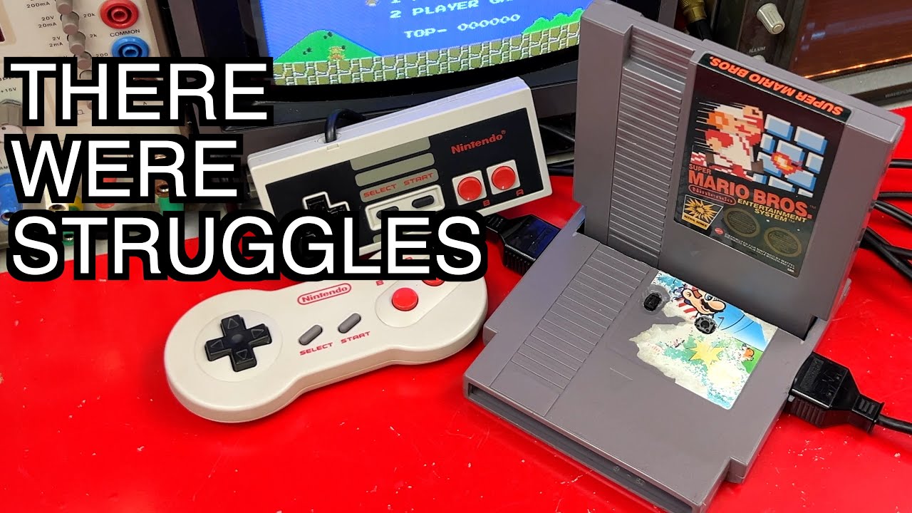 I Made a NES Game Play NES Games
