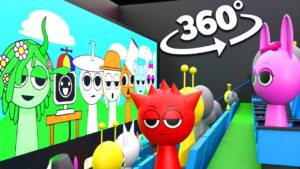 Incredibox Sprunki 360° - CINEMA HALL | 4K | VR