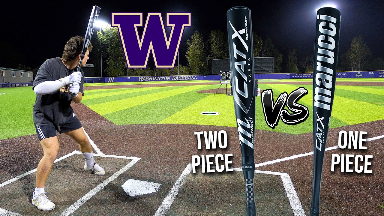 MARUCCI CATX VANTA BBCOR REVIEW | 1-pc vs. 2-pc (Connect)