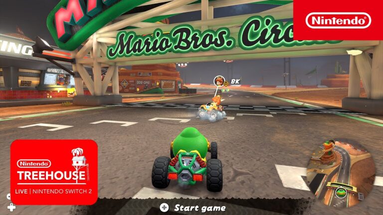 Mario Kart World – Knockout Tour Gameplay – Nintendo Treehouse: