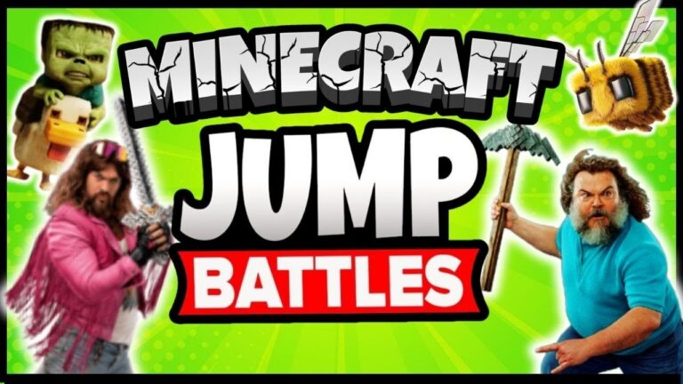 🟩 Minecraft Jump Battles | Brain Break | Fun Brain