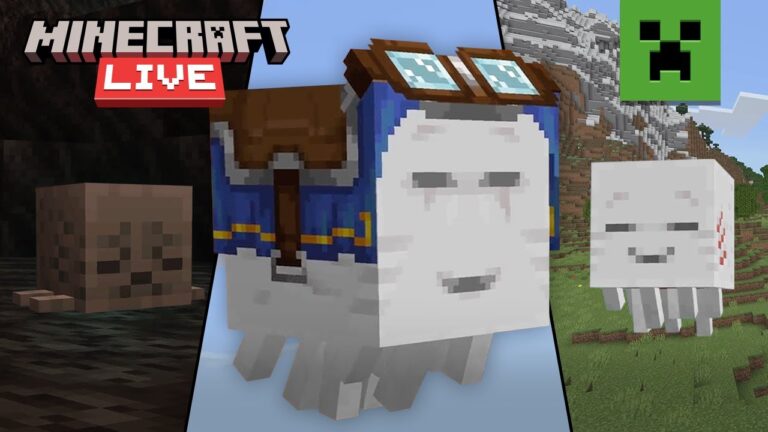 Minecraft LIVE – March 2025: DRIED GHAST, GHASTLING & HAPPY