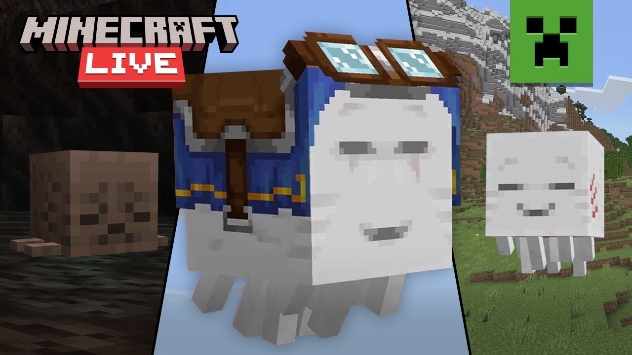 Minecraft LIVE – March 2025: DRIED GHAST, GHASTLING & HAPPY