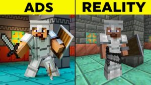 Minecraft Trailer vs Reality 2