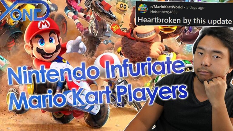 Nintendo Face Mass Revolt, Anger Mario Kart World Players With