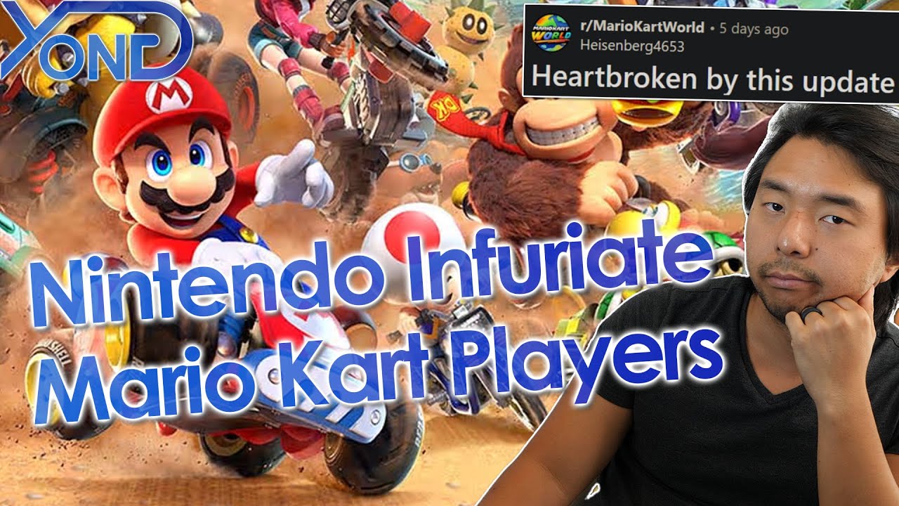Nintendo Face Mass Revolt, Anger Mario Kart World Players With