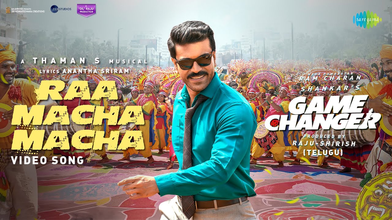 Raa Macha Macha - Video Song | Game Changer |