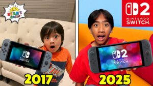 Ryan Grew Up with Nintendo Switch… Now He’s Playing on