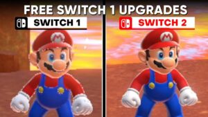 Switch 1 Free Upgrades Tested on Switch 2 - Mario