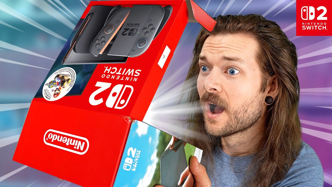 THE NINTENDO SWITCH 2 IS FINALLY HERE!!!