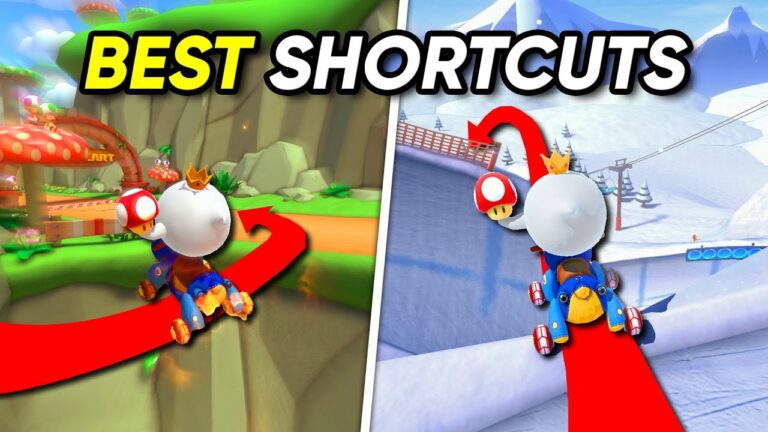 The BEST Shortcuts You Must Know for Mario Kart 8