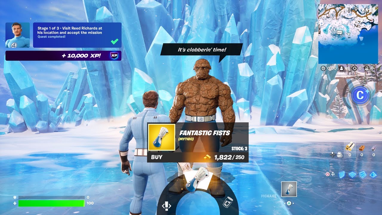 The FANTASTIC FOUR UPDATE in Fortnite! (New Update)