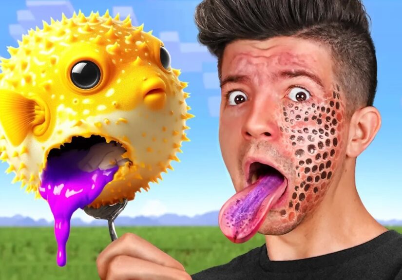 Trying to Eat EVERY Minecraft Item!