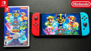 Unboxing PAW Patrol Mighty Pups Save Adventure Bay for Nintendo