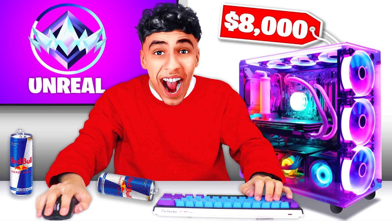 Using The Fastest Pc to Play Ranked in Fortnite! (1,000+