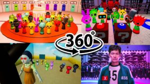 VR 360: YOU Got Kidnapped in Squid Game as Player