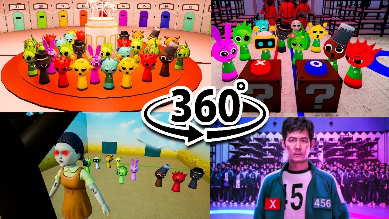 VR 360: YOU Got Kidnapped in Squid Game as Player