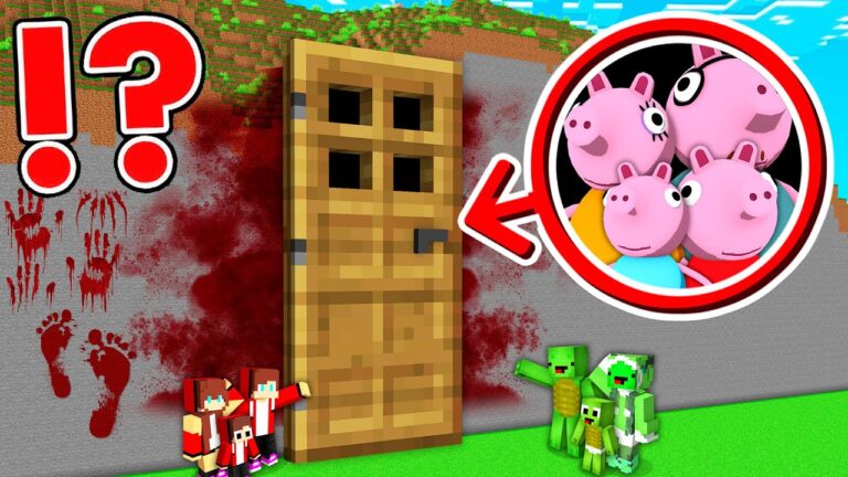 What if JJ and Mikey Found Peppa Pig's Security House