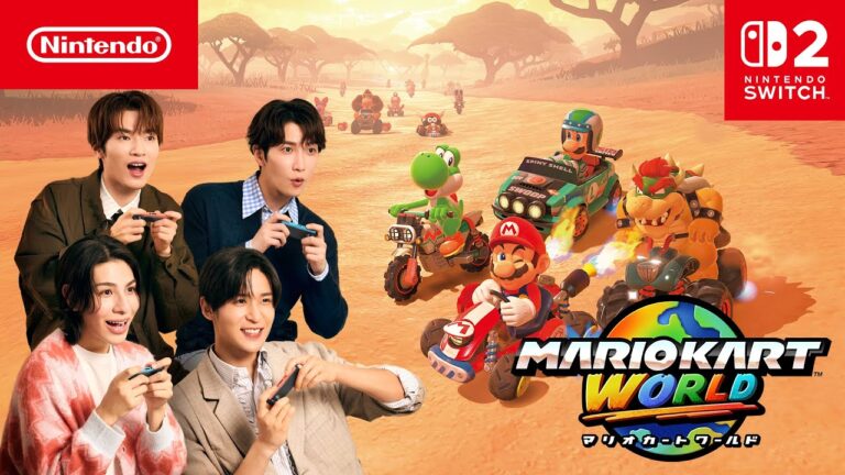 マリオカート ワールド CM はじめてのNintendo Switch 2 篇 ロングバージョン