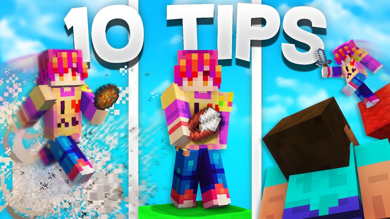 10 HIGH LEVEL Tips & Tricks for Minecraft Bedwars! (2024