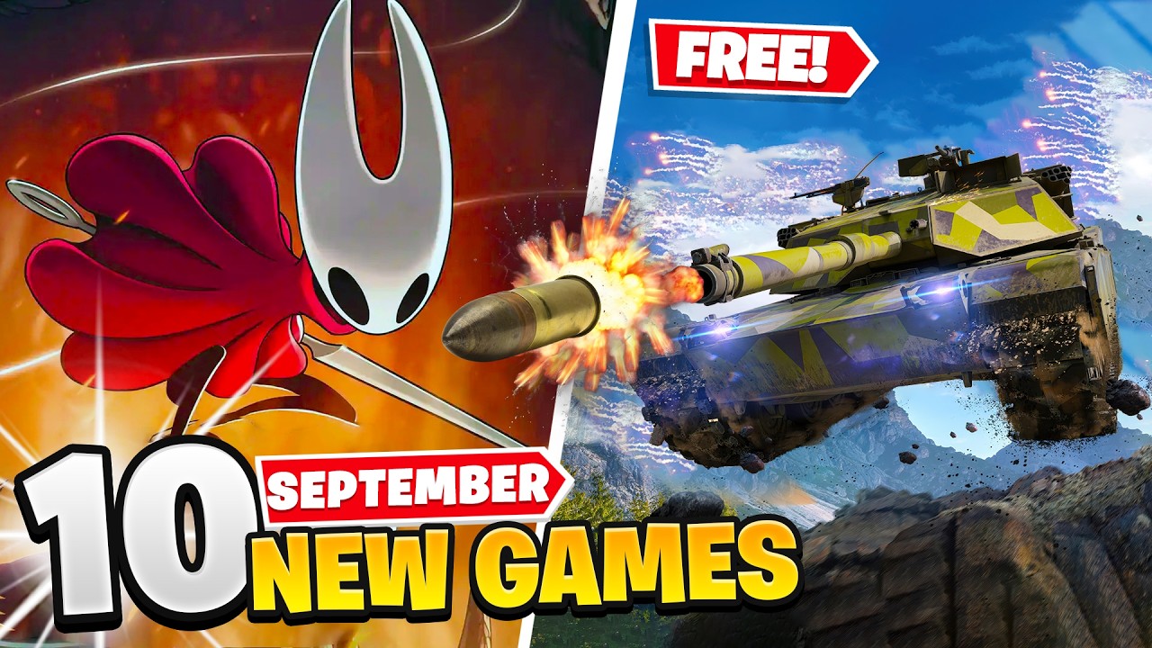 10 New Games September 2025 (2 FREE GAMES)