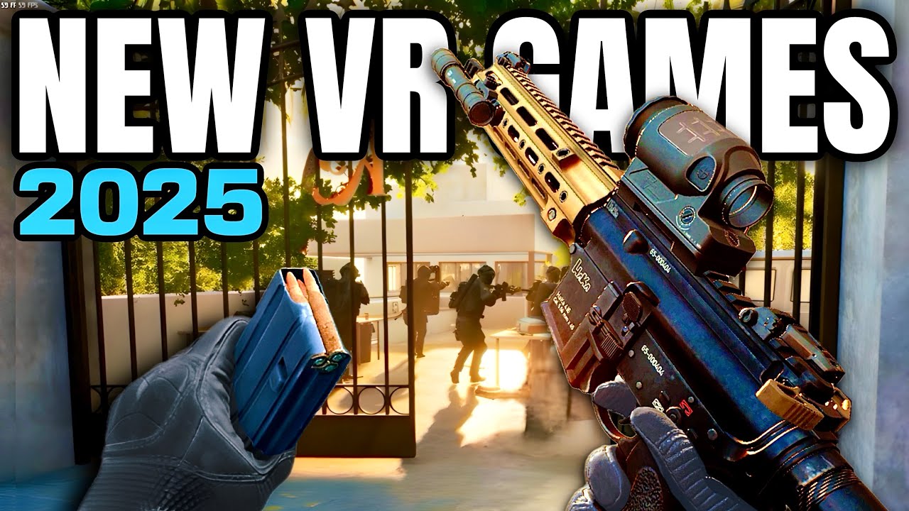 12 New Upcoming VR Games in 2025 Meta Quest, PSVR2