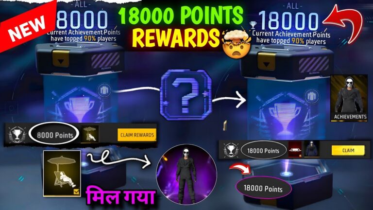 18000 Points NEW Rare Rewards🤯 How To Complete All Achievement